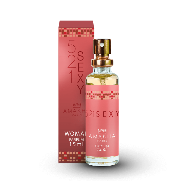 perfume de Amakha Paris de mujer, Pefume de alta fijación, perfume 521 SEXY de Amakha París, 521 Sexy Carolina Herrera