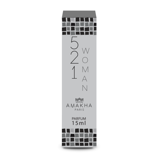 perfume de Amakha Paris de mujer, Pefume de alta fijación, perfume 521 Woman 15ml de Amakha 212 Nueva York - Carolina Herrera