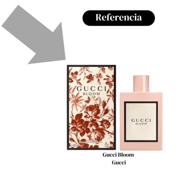 perfume de Amakha Paris de mujer, Pefume de alta fijación, perfume Bouquet 15ml de Amakha, Gucci Bloom - Gucci