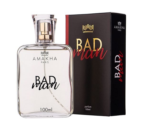 Perfume de Amakha París, Perfume Bad Man de Amakha París, Perfume de 100ml, Perfume de alta fijación, Perfume de Amakha París de hombre, Bad Boy - Carolina Herrera