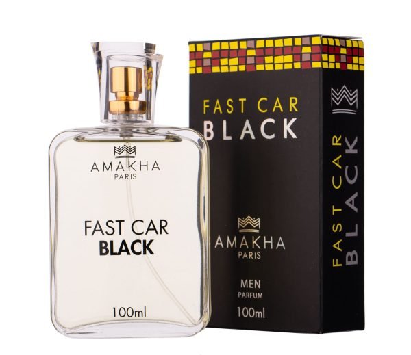 Perfume de Amakha París, Perfume FAst Car Black de Amakha París, Perfume de 100ml, Perfume de alta fijación, Perfume de Amakha París de hombre, Ferrari Black - Ferrari