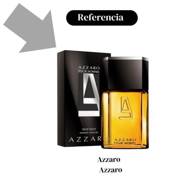 Perfume de hombre de Amakha París, Perfume de Amakha París, Perfume Strong de Amakha París, Perfume de 15ml, Perfume de alta fijación, Azzaro - Azzaro