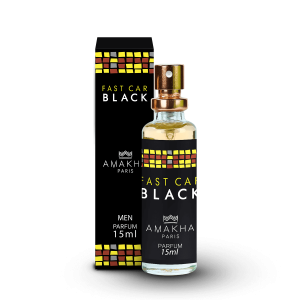 Perfume de hombre de Amakha París, Perfume de Amakha París, Perfume Fast Car Black 15ml de Amakha París, Perfume de 15ml, Perfume de alta fijación, Ferrari Black - Ferrari