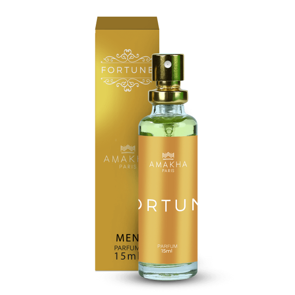 Perfume de hombre de Amakha París, Perfume de Amakha París, Perfume Fortune de Amakha París, Perfume de 15ml, Perfume de alta fijación, 1 Million - Paco Rabanne
