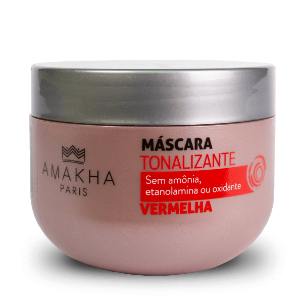 Máscara Tonalizante Vermelha 300g