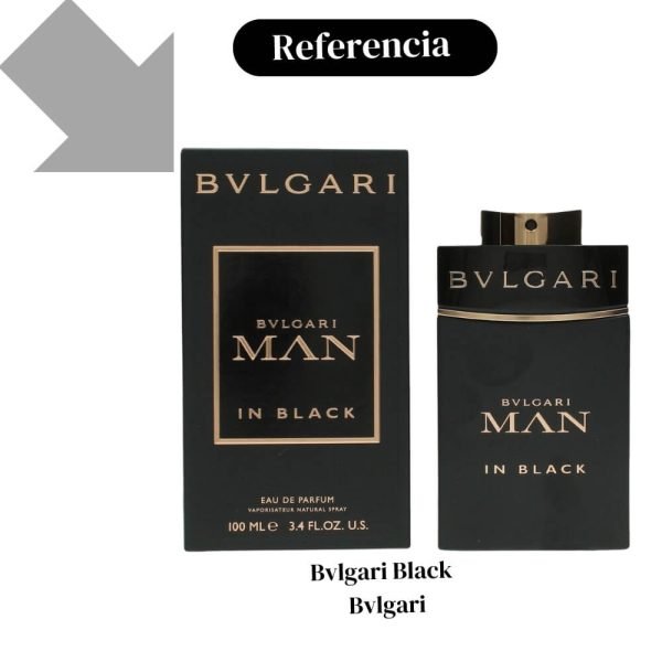 Perfume de hombre de Amakha París, Perfume de Amakha París, Perfume Indomavel 15ml de Amakha París, Perfume de 15ml, Perfume de alta fijación, Bvlgari Black - Bvlgari