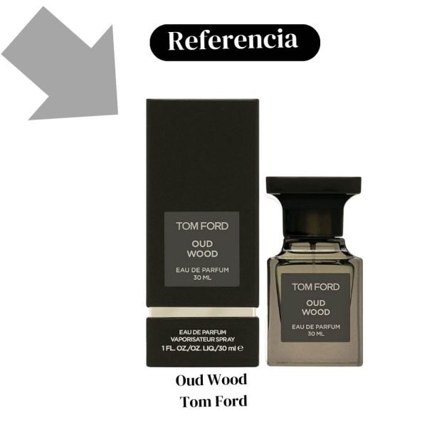 Perfume de hombre de Amakha París, Perfume de Amakha París, Perfume MIster Tom 15ml de Amakha París, Perfume de 15ml, Perfume de alta fijación, Oud Wood - Tom Ford