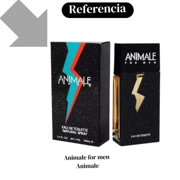 Perfume de hombre de Amakha París, Perfume de Amakha París, Perfume Animals 15ml de Amakha París, Perfume de 15ml, Perfume de alta fijación, Animale Animale For Men - Animale,