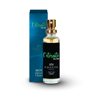 Perfume de hombre de Amakha París, Perfume de Amakha París, Perfume L'Éternite 15ml de Amakha París, Perfume de 15ml, Perfume de alta fijación, Eternity For Men - Calvin Klein