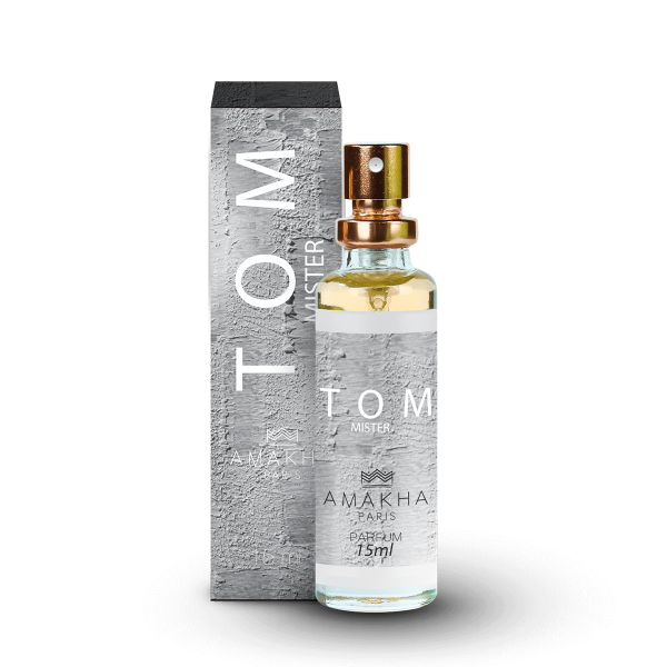 Perfume de hombre de Amakha París, Perfume de Amakha París, Perfume MIster Tom 15ml de Amakha París, Perfume de 15ml, Perfume de alta fijación, Oud Wood - Tom Ford
