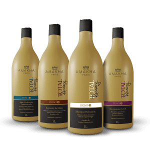 Recuperación total del cabello, kit 4 pasos