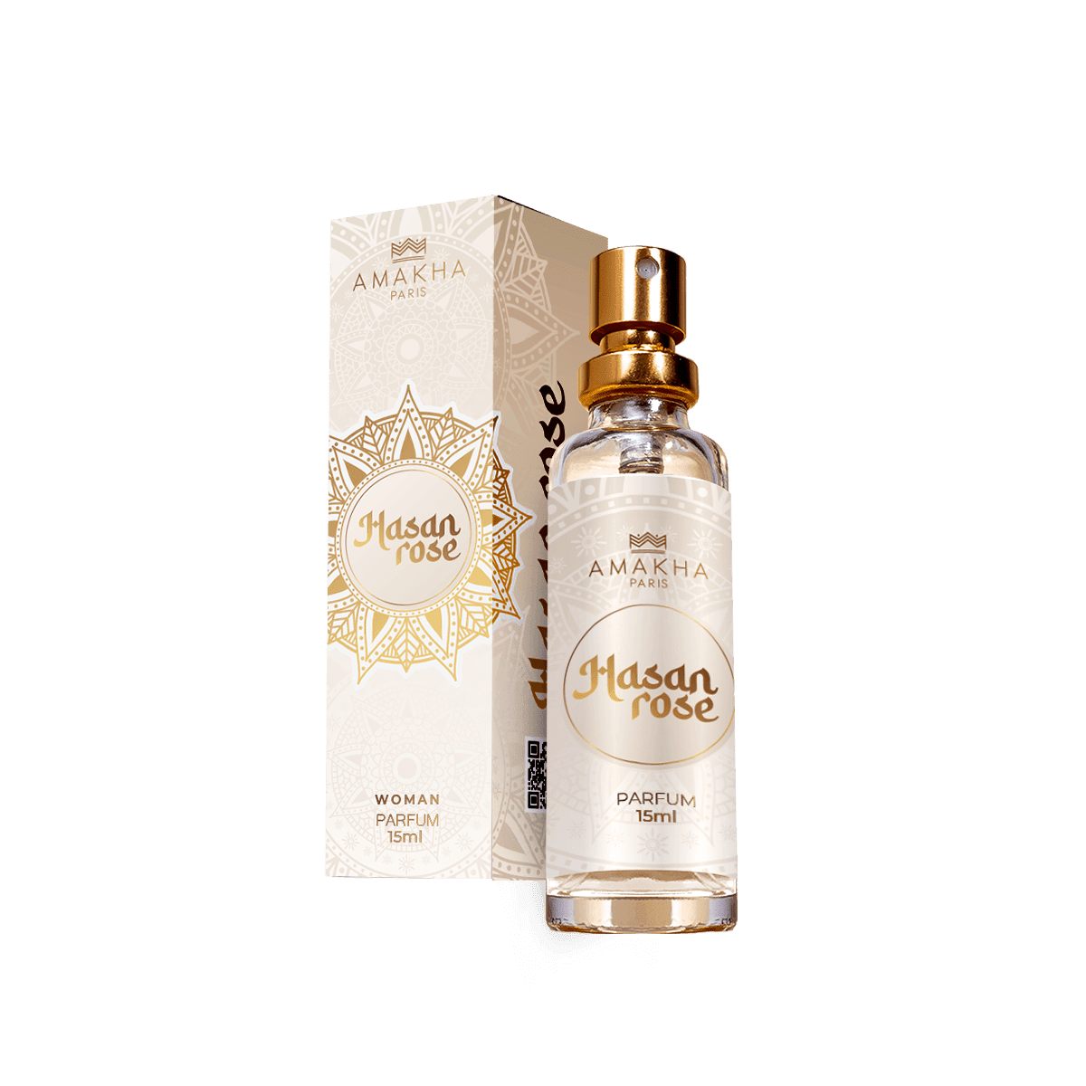 Perfume Árabe Hasan Rose 15 ml