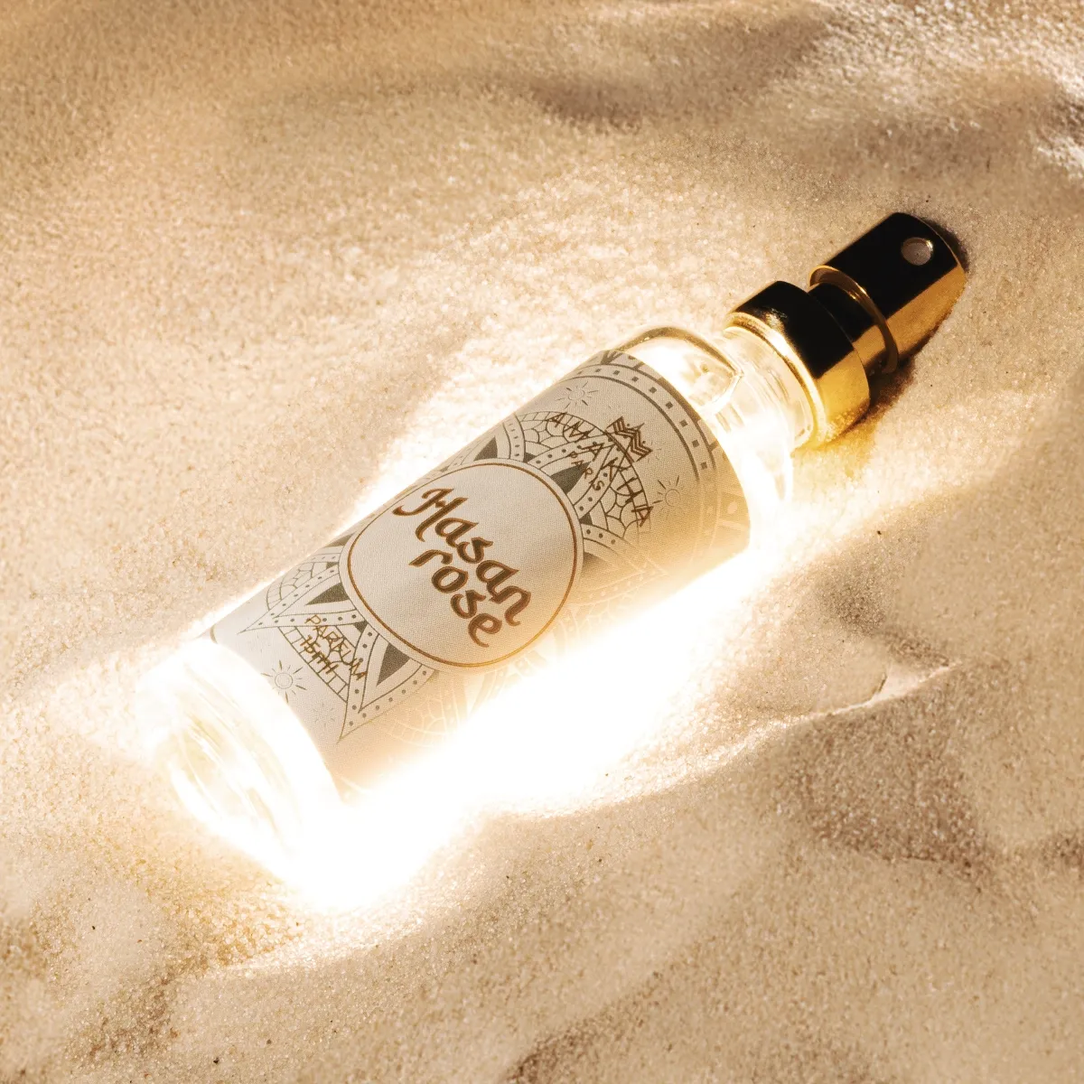 Perfume Árabe Hasan Rose 15 ml - Imagen 2