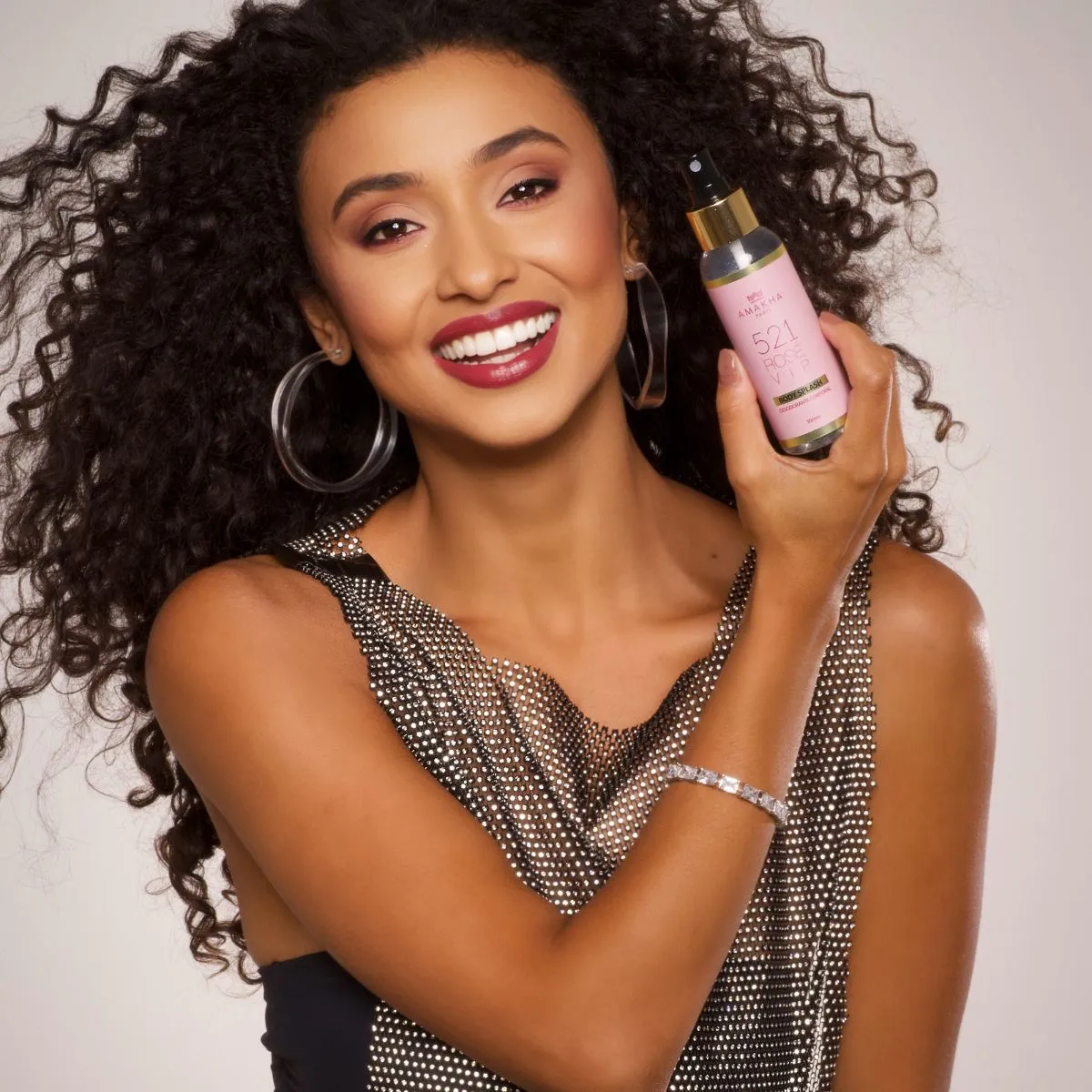 Body Splash 521 Vip Rosé - 100ml - Imagen 2